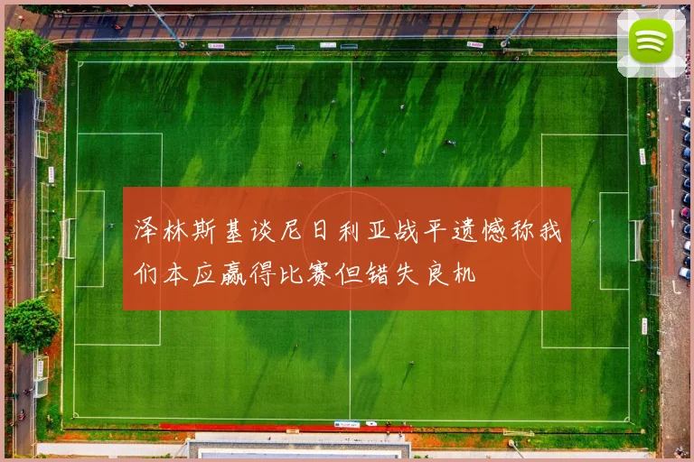 泽林斯基谈尼日利亚战平遗憾称我们本应赢得比赛但错失良机
